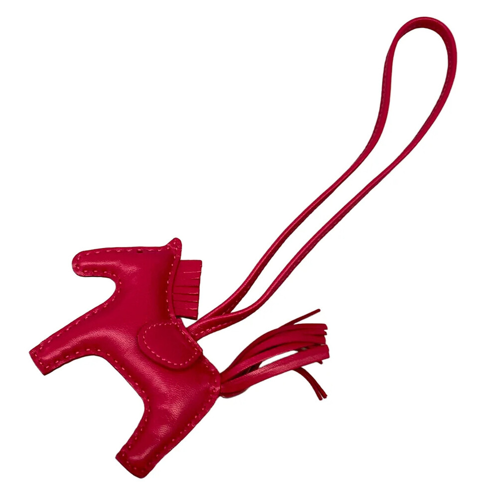 Hermes Rodeo Charm Pm Rose Mexico #368663H97B